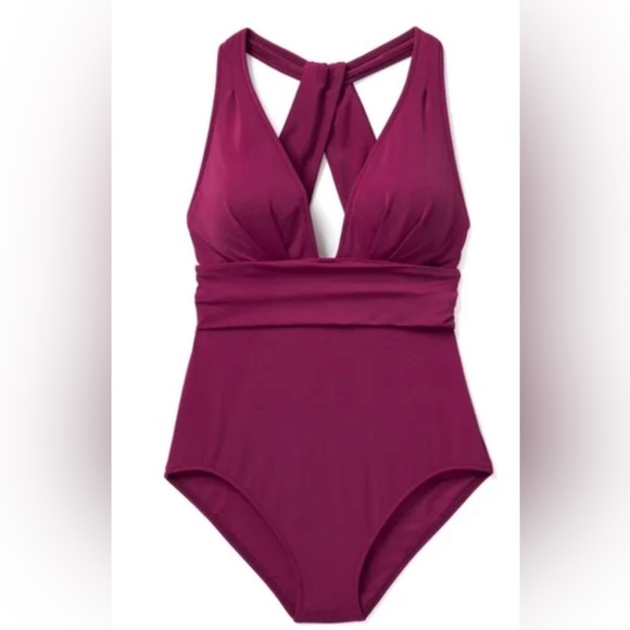 ADORE ME Modern, Elegant One Piece Magenta Swimsuit size Large - Picture 1 of 8